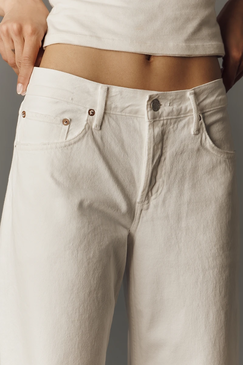 AGOLDE Low-Rise Loose Wide-Leg Jeans