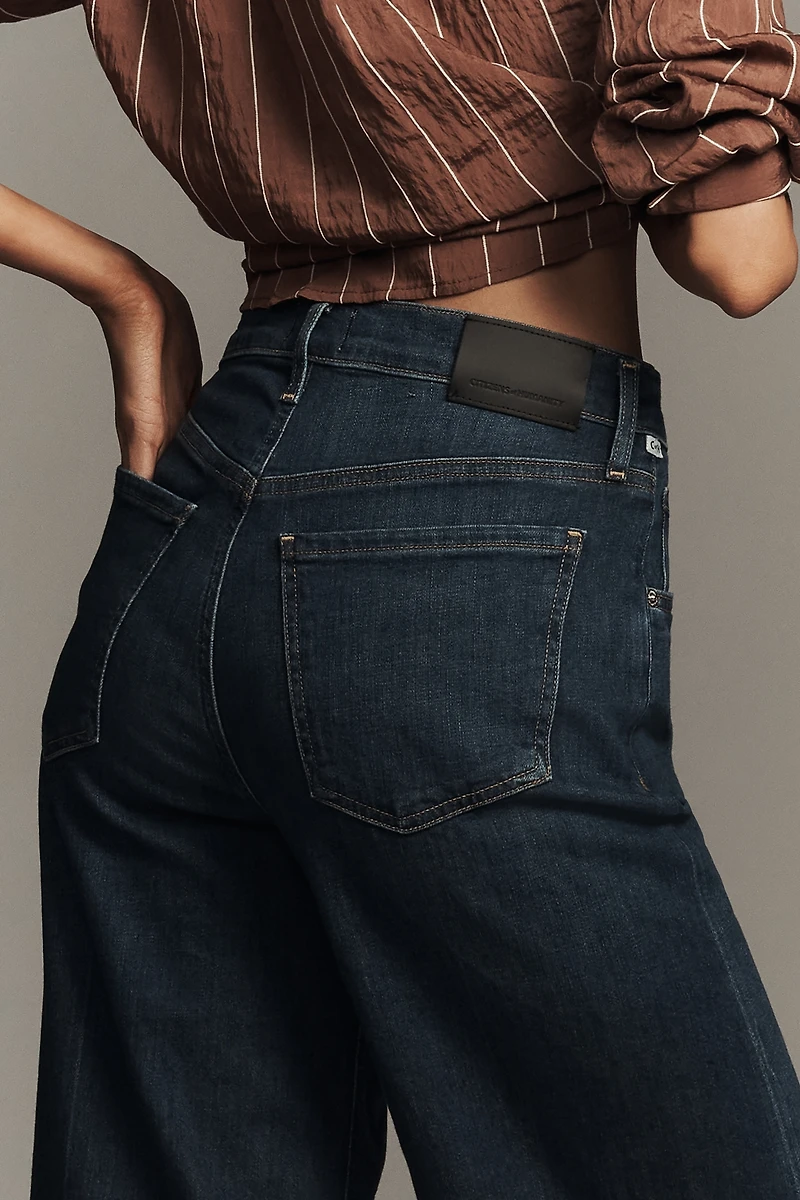 Citizens of Humanity Lyra Long High-Rise Wide-Leg Jeans