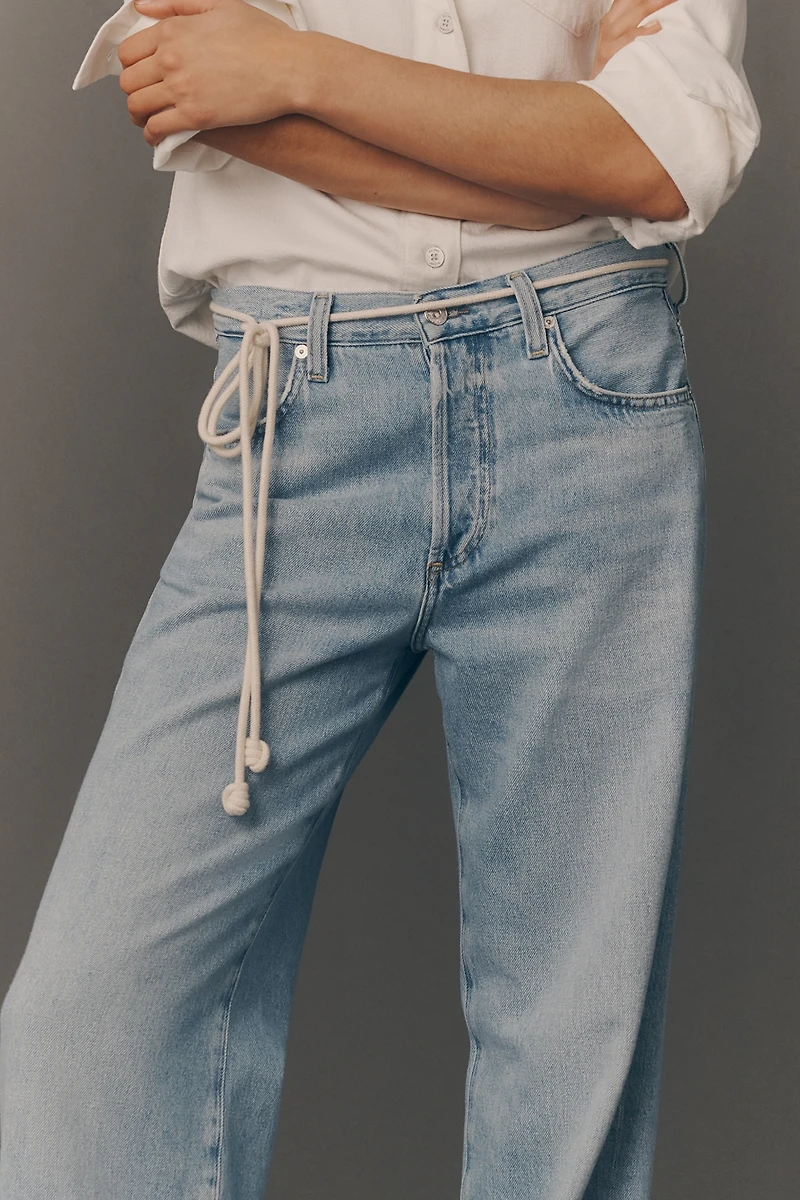 Citizens of Humanity Annina High-Rise Straight-Leg Jeans