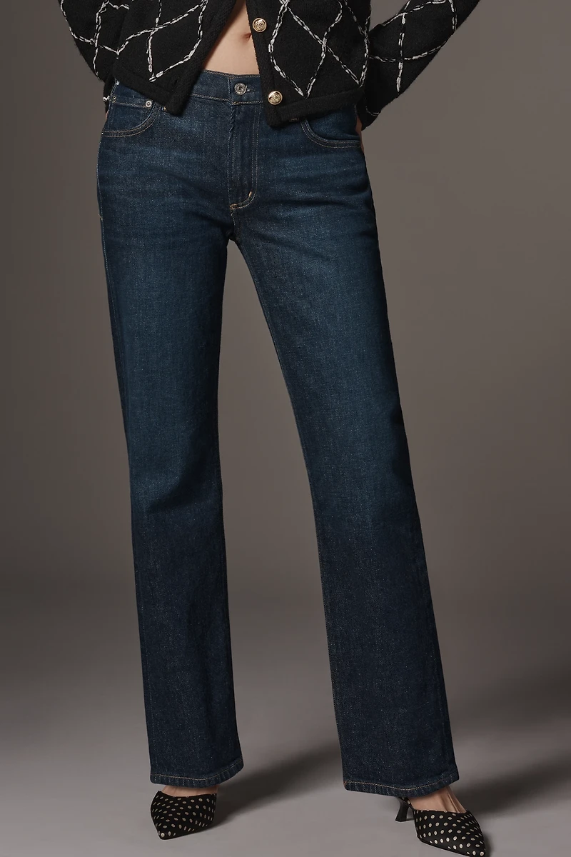 Citizens of Humanity Anissa Mid-Rise Straight-Leg Jeans