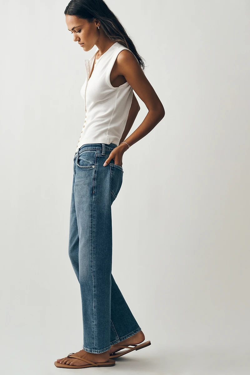 Citizens of Humanity Anissa Low-Rise Straight Jeans