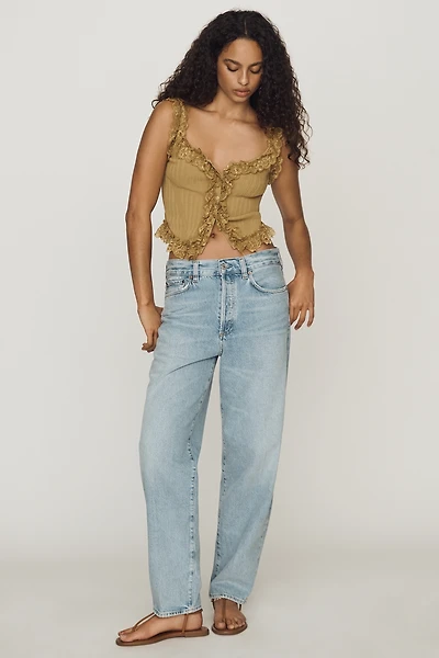 AGOLDE Nate High-Rise Straight Jeans