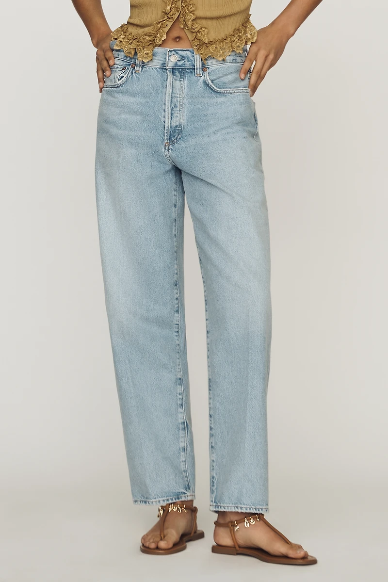 AGOLDE Nate High-Rise Straight Jeans