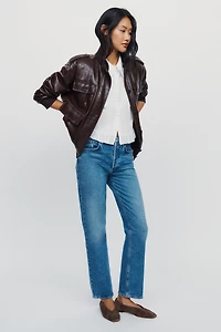 AGOLDE Lana High-Rise Straight Jeans