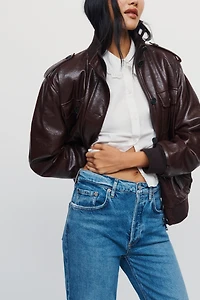 AGOLDE Lana High-Rise Straight Jeans
