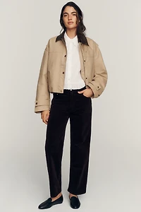 Citizens of Humanity Palma High-Rise Straight-Leg Corduroy Jeans