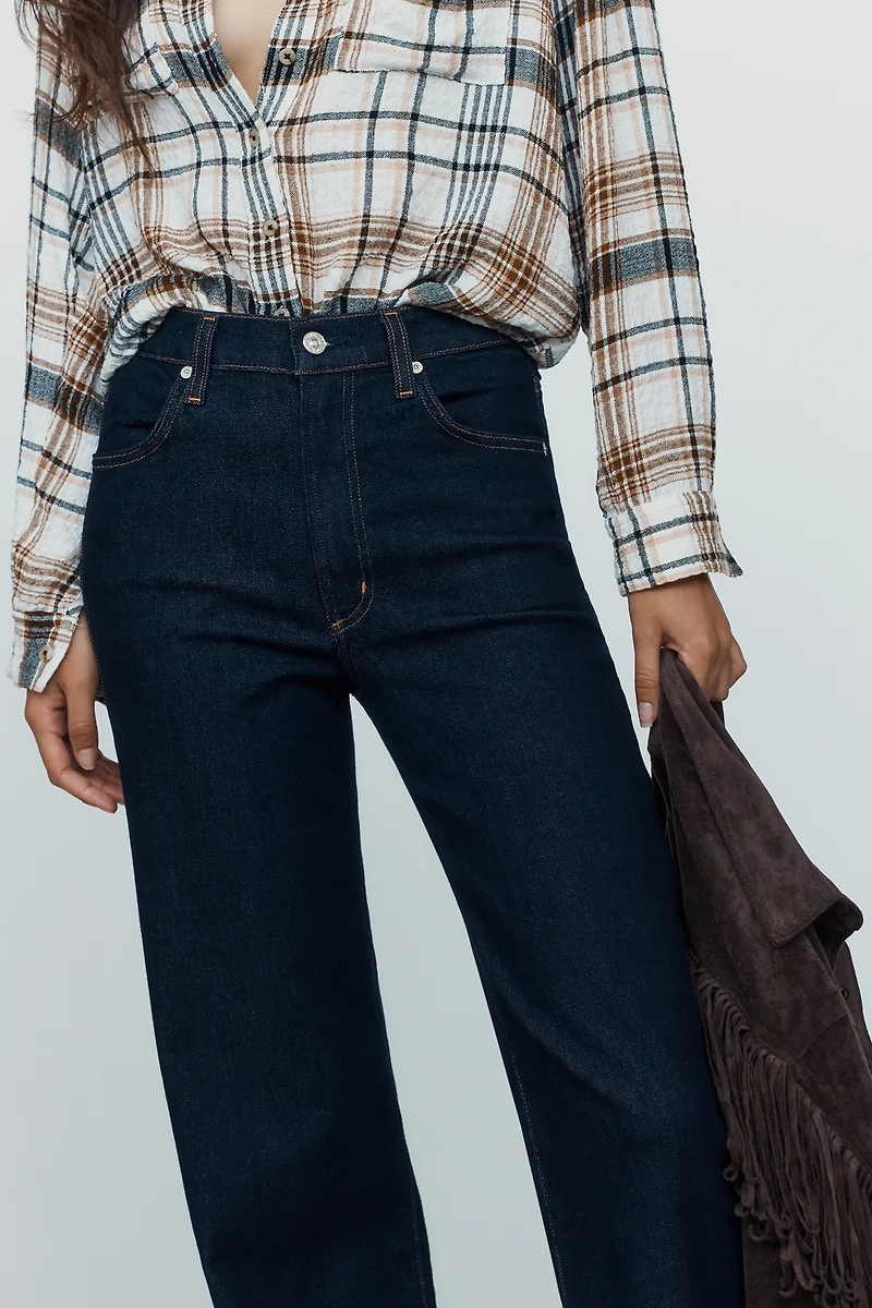 Citizens of Humanity Annina 33" High-Rise Wide-Leg Jeans