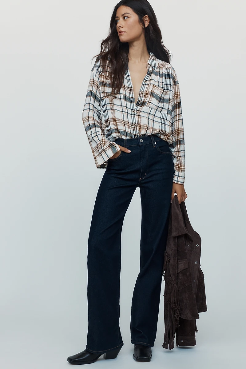 Citizens of Humanity Annina 33" High-Rise Wide-Leg Jeans