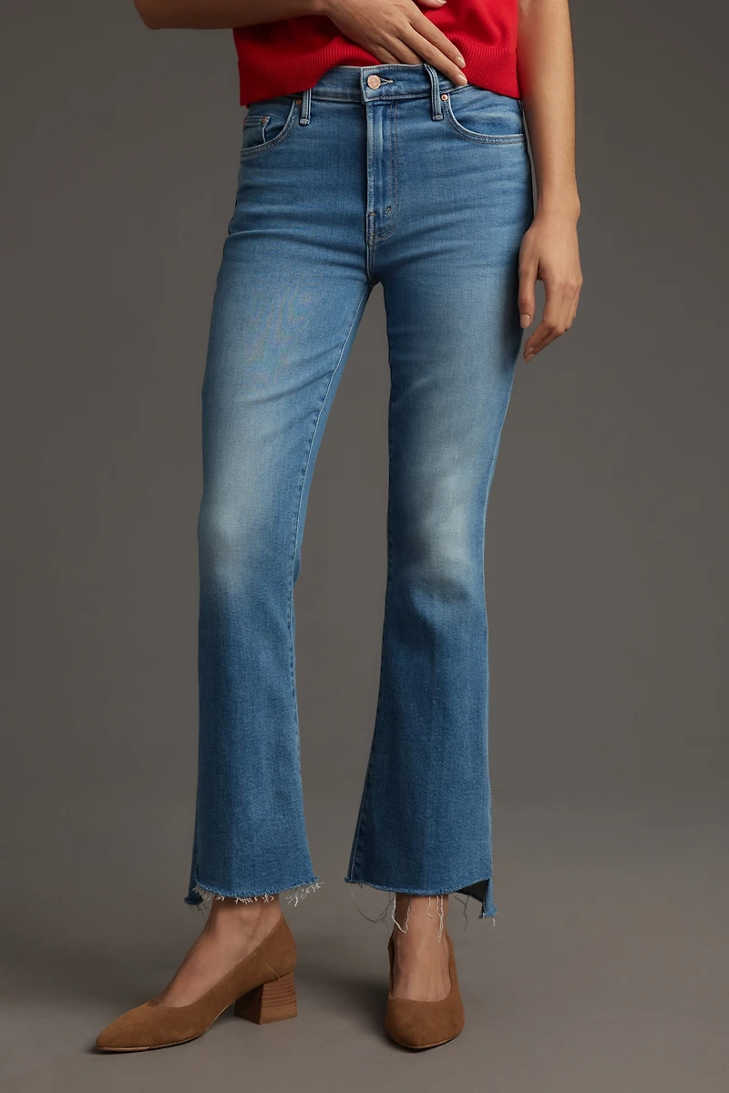 MOTHER The Insider Crop Step Fray Jeans