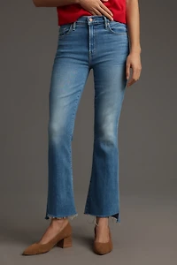 MOTHER The Insider Crop Step Fray Jeans