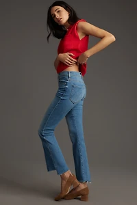 MOTHER The Insider Crop Step Fray Jeans