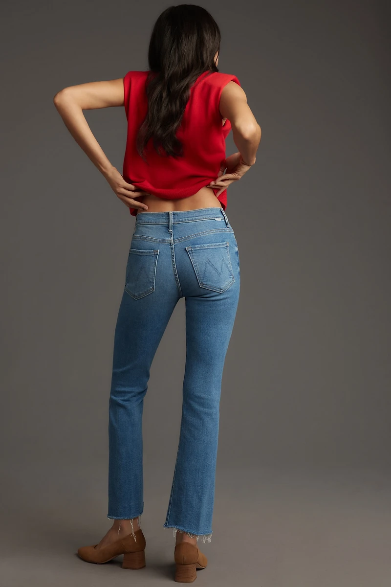 MOTHER The Insider Crop Step Fray Jeans