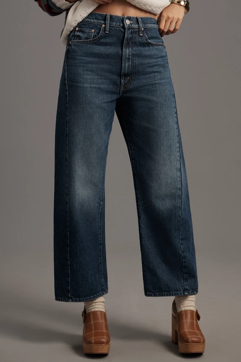 MOTHER The Half Pipe High-Rise Ankle Jeans