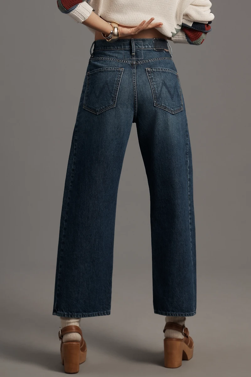 MOTHER The Half Pipe High-Rise Ankle Jeans