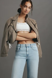 MOTHER The Rambler High-Rise Straight-Leg Ankle Jeans