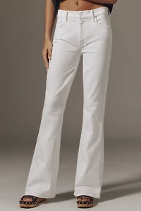MOTHER The Weekender Mid-Rise Flare Jeans