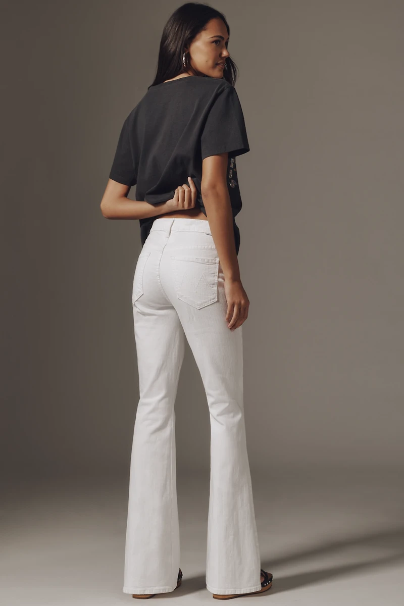 MOTHER The Weekender Mid-Rise Flare Jeans