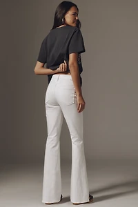 MOTHER The Weekender Mid-Rise Flare Jeans