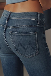 MOTHER The Insider Flood Mid-Rise Fray Jeans