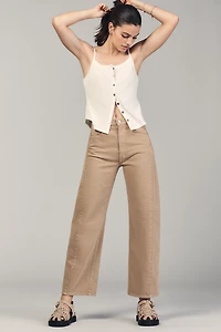 MOTHER The Half Pipe Flood High-Rise Barrel Jeans