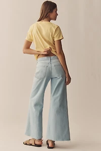 MOTHER The Twister Mid-Rise Ankle Fray Jeans