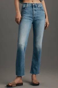 MOTHER The Tomcat Flood High-Rise Straight-Leg Jeans