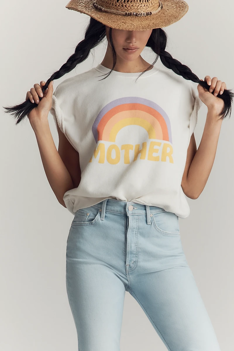 MOTHER The Tripper High-Rise Straight-Leg Jeans