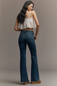 MOTHER The Doozy Fray High-Rise Flare Jeans