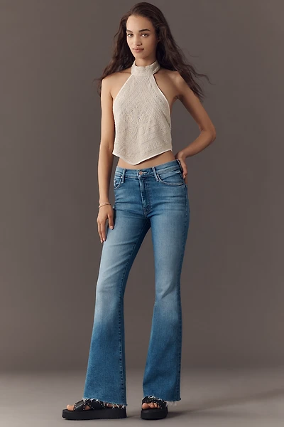 MOTHER The Weekender Mid-Rise Flare Jeans