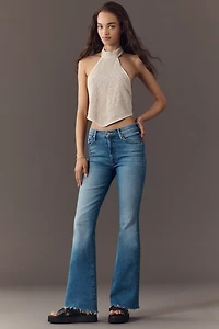 MOTHER The Weekender Mid-Rise Flare Jeans