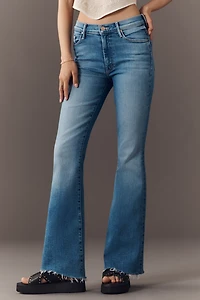 MOTHER The Weekender Mid-Rise Flare Jeans