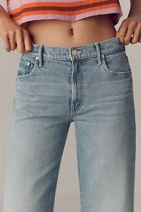 MOTHER The Maven Ankle Mid-Rise Straight-Leg Jeans