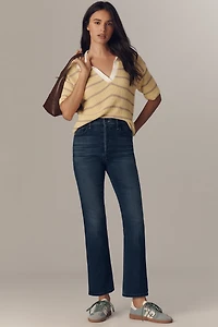 MOTHER The Tripper Ankle High-Rise Crop Flare Jeans