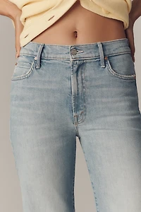 MOTHER The Kick It High-Rise Straight-Leg Jeans