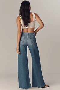 MOTHER The Lemon Twist High-Rise Flare Jeans
