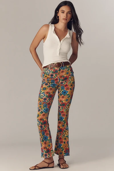 MOTHER The Weekender Skimp Mid-Rise Flare Jeans