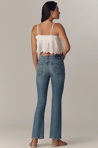 MOTHER The Outsider Flood Mid-Rise Straight-Leg Jeans