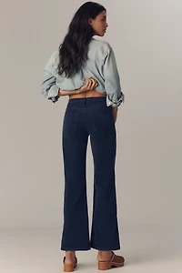 MOTHER The Bookie Flood Corduroy High-Rise Bootcut Jeans
