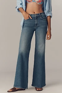 MOTHER The Twister Skimp Mid-Rise Wide-Leg Jeans