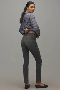 MOTHER The Dazzler Hover Mid-Rise Straight Jeans