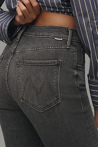 MOTHER The Dazzler Hover Mid-Rise Straight Jeans