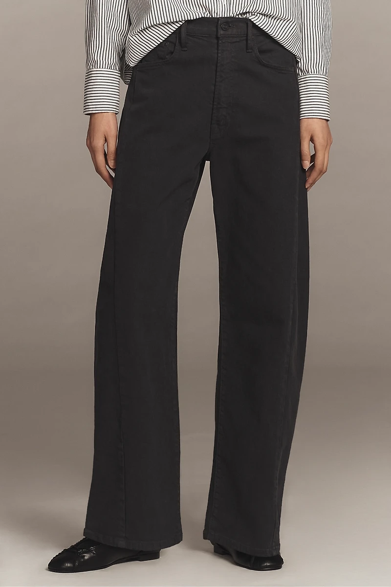 MOTHER The Half Pipe Flood High-Rise Barrel Jeans
