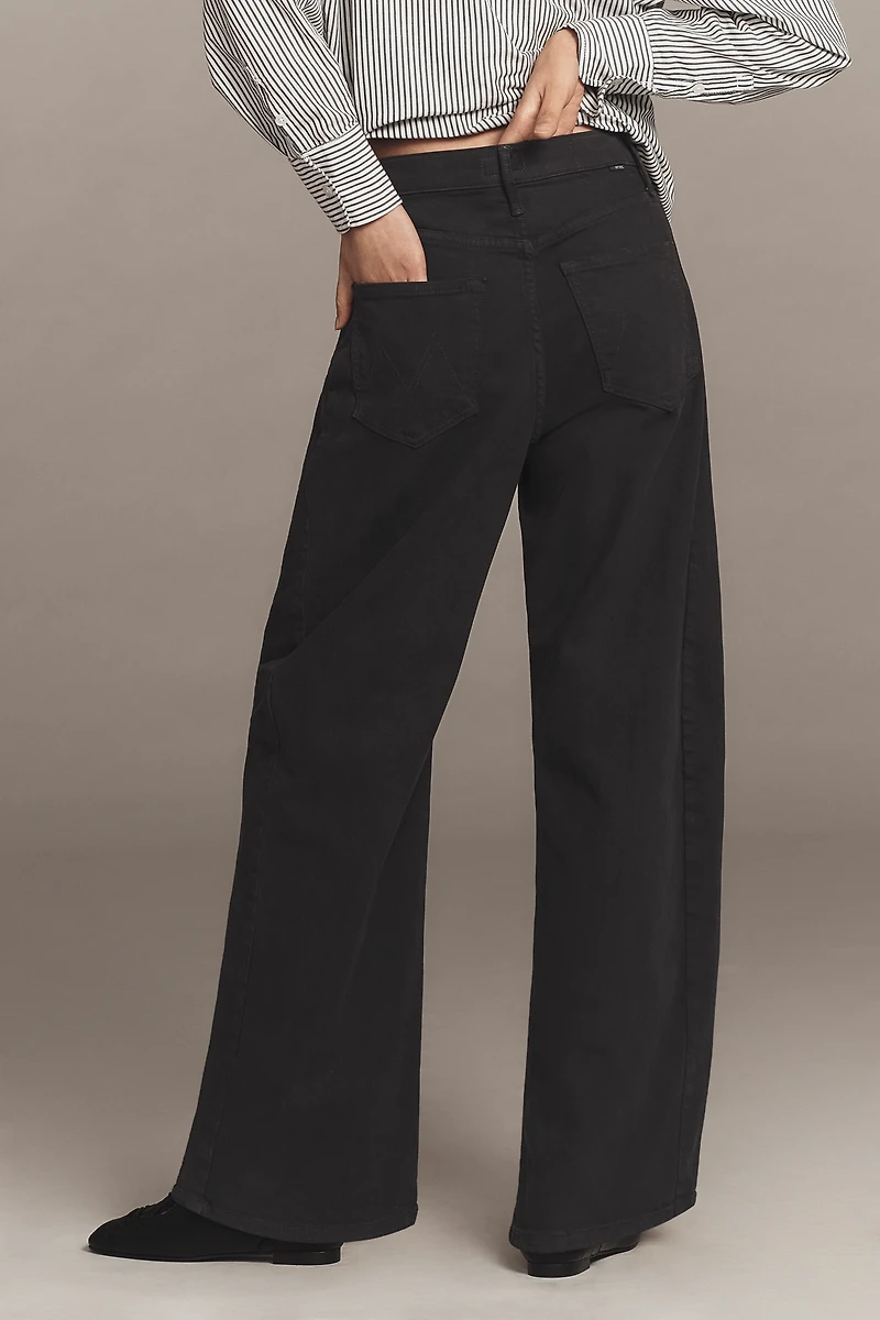 MOTHER The Half Pipe Flood High-Rise Barrel Jeans