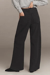 MOTHER The Half Pipe Flood High-Rise Barrel Jeans