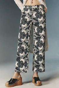 MOTHER The Rambler Zip Ankle Mid-Rise Straight-Leg Jeans