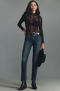 MOTHER The Rascal Skimp Mid-Rise Straight Jeans
