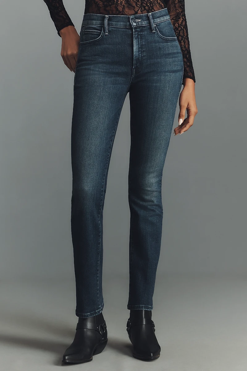 MOTHER The Rascal Skimp Mid-Rise Straight Jeans