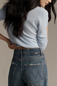 MOTHER The Lasso Sneak High-Rise Wide-Leg Jeans