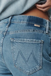 MOTHER The Dazzler Flood Mid-Rise Straight-Leg Jeans