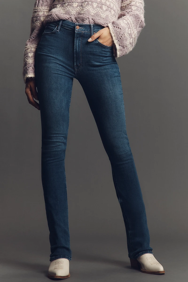 MOTHER The Runaway Mid-Rise Bootcut Jeans
